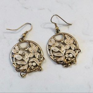 2/$10 - Beautiful Floral Cutout Earrings